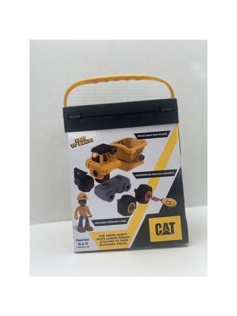 CAT Build Your Own Vehicle Junior Crew Dump Truck 80901 Toys kids gift holiday - Picture 10 of 13